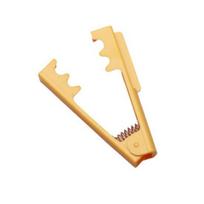 Rose Thorn Remover Durable Labor-saving Rose Thorn Stripper Tool Comfortable Grip Rose Thorn Plier geltona