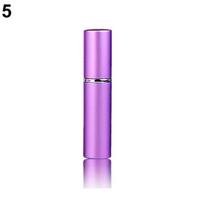5 Ml Travel Portable Mini Refillable Perfume Atomizer Empty Glass Spray Bottle Sale Goods violetinė