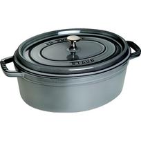 STAUB Cocotte ovale Ø 33 gris graphite pilka