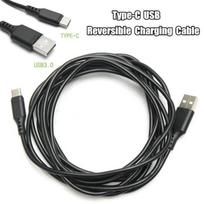 USB Type-C Data Cable - GENERIC - For Nintendo Switch - Reversible - Black - Connectivity