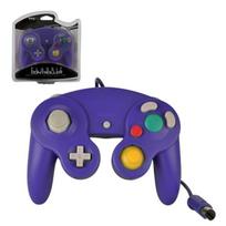 TTXTECH valdiklio kilimėlis laidinis vairasvirtė, skirta Nintendo GameCube ir žaidimų konsolei; Wii – violetinė