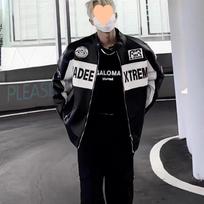 Jacket Spring Fake Two-piece Jacket Men's Hooded Business Casual Versatile Men's Spring and Autumn Coat Trend M