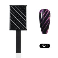 Nail Art Išgalvotas Katės Akies Magnetinis Gabalėlis 3D Vaiduokliškas Magnetas Nagų Lako Klijai Magnetinis Raštas Magiškas Magnetas Specialus Nagų Salonas