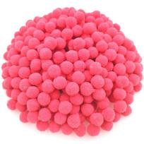 Trendy Unisex Pompones Handmade Material Plush Ball Kids Toy Multicolor Fluffy Soft DIY 10/15mm Wedding Decor Jewelry Sewing Craft Accessories Pompom 10mm  150Pcs arbūzo raudonos spalvos