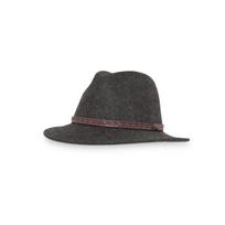 Autumn/Winter European And American Jazz Hats, Belts, Decorated Wool Top Hats, Felt Hats L（58-60cm） pilka spalva
