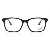 Ray Ban Rx7059d Azijietiškas prigludimas 5196 Unisex akiniai Black/55
