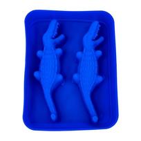 3D Crocodile Animal Ice Cube Mold Silicone Freezer Cup Eco-Friendly DIY Molds Maker for Whiskey Cocktail and Drink juoda