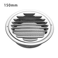 Stainless Steel Exterior Wall Air Vent Grille Various Size Round Ducting Ventilation Grilles  Office Air Vent