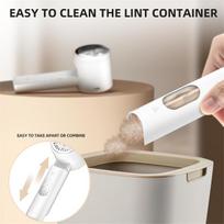 Fabric Shaver, Lint Remover Rechargeable, Electric Portable Sweater Defuzzer with 3 Speeds, 6 Leaf to Remove Pilling B CHINA
