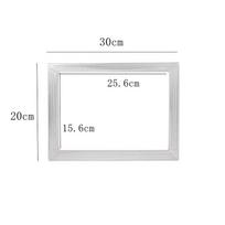 20x30cm 25x35cm 30x40cm Aukštos kokybės šilkografija Aliuminio rėmas  Pasidaryk pats  šilkografijos rėmelių trafaretas 1 frames white