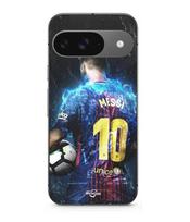 Case - MANIACASE - Google Pixel 9 - Black - Silicone - Football juoda