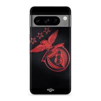 Case for Google Pixel 8 Pro SLB BENFICA BLACK BACKGROUND juoda