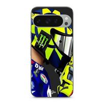 Case - MANIACASE - Google Pixel 9 Pro - Valentino Rossi MotoGP - Soft - Black juoda