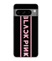 Case - MANIACASE - Google Pixel 8a Pro - Black - Silicone - Blackpink logo juoda