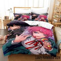 3D Hypnosis Mic -Division Rap Battle Bedding Set Single Twin Full Queen King Size Bed Set Adult Kid Bedroom Duvet cover Sets 70x133cm 2pcs
