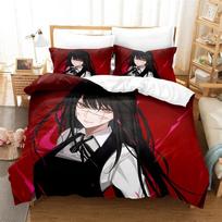 Anime Pjūklas Žmogus Mitaka Asa 3D Spausdintas Patalynės Komplektas Berniukams Mergaitėms Viengulis Karalienės Dydis Antklodės Užvalkalas Pagalvės Užvalkalas Lova Vaikams Suaugusiems 135X200cm gray