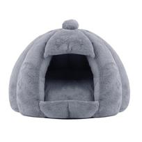 Naminių šunų lova Veislys Kačių namas Žiemos šiltas miegmaišis Moliūgas Šuniukas Pagalvėlė Kilimėlis Katėms Priedai Namas katėms Cama Gato 50cm&round