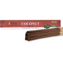 Bless-Coconut-Smilkalų-Lazdelės 100%-Natūralios-Rankų-Darbo-Rankomis-Mirkomos-Smilkalų-Lazdelės Ekologiškos-Be-Cheminių-Medžiagų Išvalymui-Atsipalaidavimui-Pozityvumui 25 Sticks (40GM)