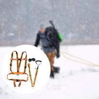 Deer Drag and Harness Multifunctional Puller for Farm Outdoor Equipment 3PCS