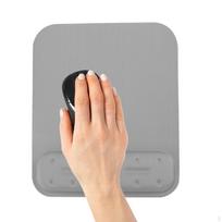 Ergonomic Mouse Pad Comfort Mousepad Portable with Non-slip Base Wrist Rest Mat for pilka