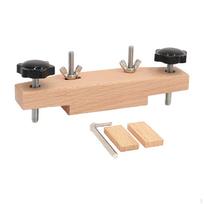 Wooden Acoustic Guitar Bridge Clamp Folk Repair Tool, beige