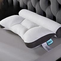 Ultra-Comfortable Ergonomic Neck Support Pillow Protect Your Neck andSpine Orthopedic Bed Pillow for All Sleep Position in stock 40X58cm white