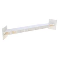 Adjustable RVs Shower Storage Bar Telescopic Bathroom Corner Organizers Rack Stick on Corner Shower Shelf Rack Durable