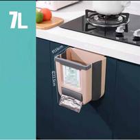 Pakabinama šiukšlių dėžė, sulankstoma saugykla, šiukšlių stalas, sieninė spintelė 1PCS