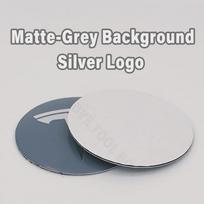 4PCS/Lot 56MM Car Wheel Hub Caps Center Cover Emblems Sticker for Model 3 Y S X Colour Aluminium Curved 4Pcs Grey Silver