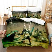 Command And Conquer 3 Bedding Set Single Twin Full Queen King Size Bed Set Adult Kid Bedroom Duvetcover Sets 70x133cm 2pcs black
