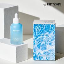 Prettyskin Hyaluronic Moisture Bomb Ampoule 50ml - Hydration & Skin Barrier Strengthening blue