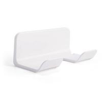 Hair Dryer Holder Wall Mounted Hair Straightener Dryer Hair Stand Bathroom Organizer Shelves Washroom Organization Shelves Hair white