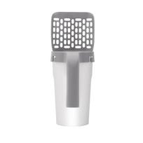 Hot Sale Cat Litter Shovel Scoop For Pet Filter Clean Toilet Garbage Picker Cat Supplies Accessory Cat Litter Box Self Cleaning pilka spalva