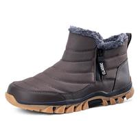 Men's Boots 2024 Winter Platform Warm Fur Ankle boots Short Lace Up Fashion Novelty Concise Casual Work Shoes men Botas 39 pilka spalva