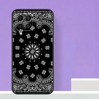 Black Bandana Paisley For Samsung Galaxy M55 M15 M13 M33 M53 M20 M30s M31s M12 M32 M52 M11 M51 M14 M34 M54 Case Samsung M22