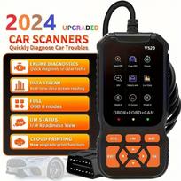 Profesionalus OBD2 skaitytuvo diagnostikos įrankis, patobulintas variklio kodo skaitytuvas su OBDII / EOBD automobilių diagnostikos nuskaitymo įrankiais iš naujo orange