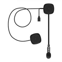 Motociklo domofonas Šalmo ausinės Ryšio interfonas Inter Comunicador Vandeniui atsparios Šalmo ausinės Bluetooth 5.0 30m black