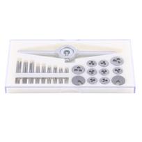 30PCSSet Taps Dies Spanner Set Screw Threading Tapping Hand Tools Kit