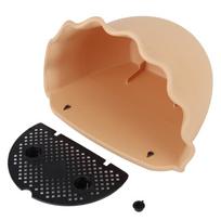 Wall Mounted Plastic Large Hanging Plant Pot Flower Pot Balcony Storage Garden Basket Decoration brown
