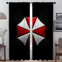 Modern Living Room Curtains 2 Pieces Umbrellas Tulle for Bedroom Window Curtain Shades Halloween Decoration Partition Kitchen W50xH70cmx2pcs-CL