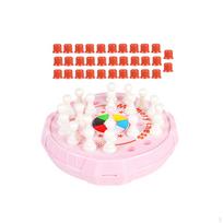 2 viename šachmatų stalo žaidimas Vaikų mokymasis mąstyti Klasikinis tėvų ir vaikų užsiėmimas Šventinė dovana Kelionė rožinė