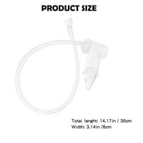 Infant Nose Suction Baby Snot Cleaner Mucus Suckers Manual Cleaning Tools Device white