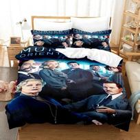 Movie Murder on the Orient Express Bedding Set Boys Girls Twin Queen Size Duvet Cover Pillowcase Bed Boys Adult EU single(135x200cm)