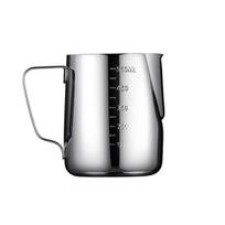 140ml/350ml/550ml/900ml Pieno Putojimo Indelis Nerūdijančio Plieno Espresso Garinimo Indelis Pienui Putoti Puodelis L gray