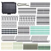 Sleek Matte Finish on 420PCS Carp Fishing Snaps Kit for Camouflage