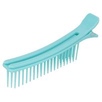 10pcs Hair Brush Clip Waterproof Detangling Multifunction Layered Hairdressing Brush Clip for blue
