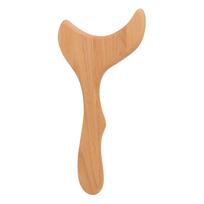 Gua Sha Board Men Women Wooden Ergonomic Muscle Relaxation Scraping Massage Tool for Lymphatic brown