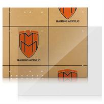 Open Frame Transparent Acrylic Overlock Computer Case DIY Base Stand For ATX Mothboard beige