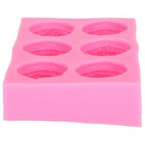 Macaron Molds Silicone 3D Baking Bread Cake Cupcake Decorating Molds Bakeware Tools pink