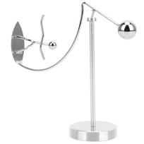 Newtons Pendulum Cradle Little Man Educational Toys Desktop DecorationSurfing Little Man white